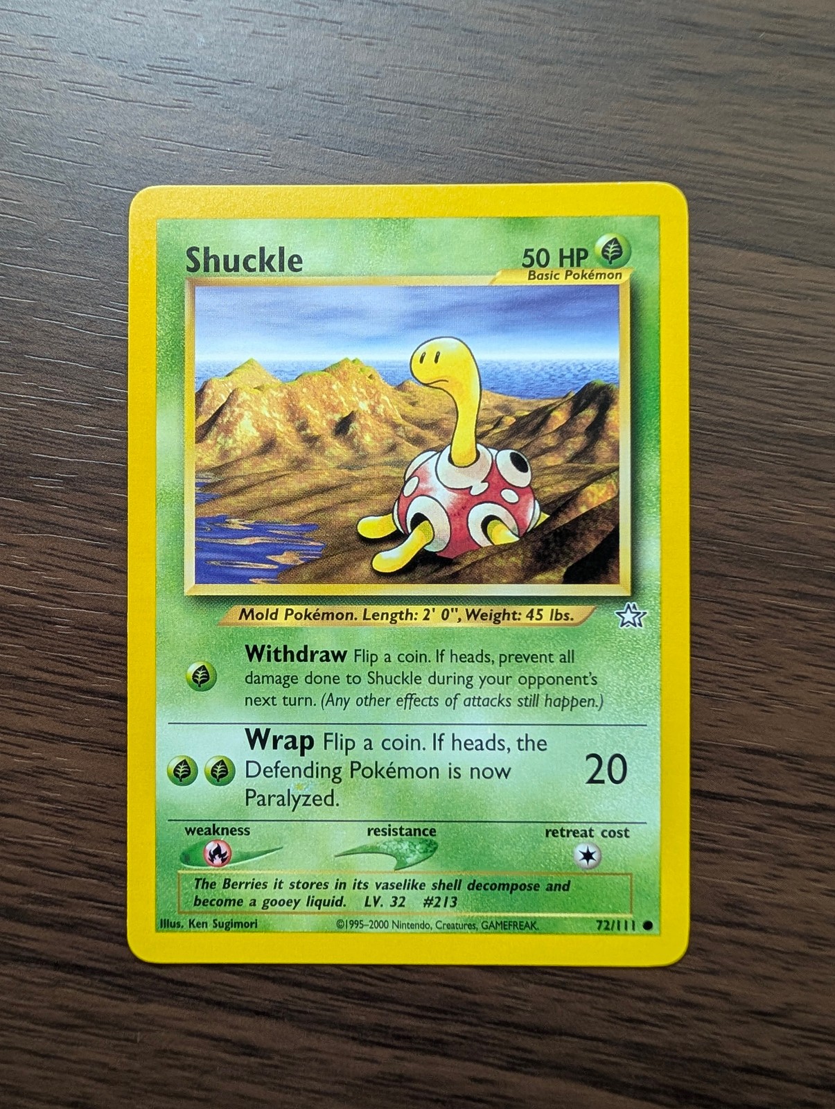Neo Genesis #072/111 Shuckle