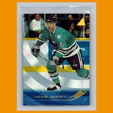 Craig Janney #37 1995-96 Pinnacle Rink Collection San Jose Sharks Hockey Card