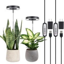Plant Grow Light, Full Spectrum LED Plant Light for Indoor Plants, Growing Lamp