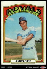 1972 Topps #10 Amos Otis Royals 5 - EX