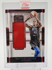 2025 Panini One And One Brittney Griner Patch /99 Dream