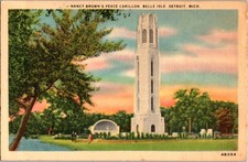 Detroit Michigan MI : TOWER SCENE s/21 BE8425