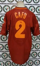CAFU ROME 1997/1998 SHIRT JERSEY FOOTBALL SOCCER T-SHIRT JERSEY JERSEY 