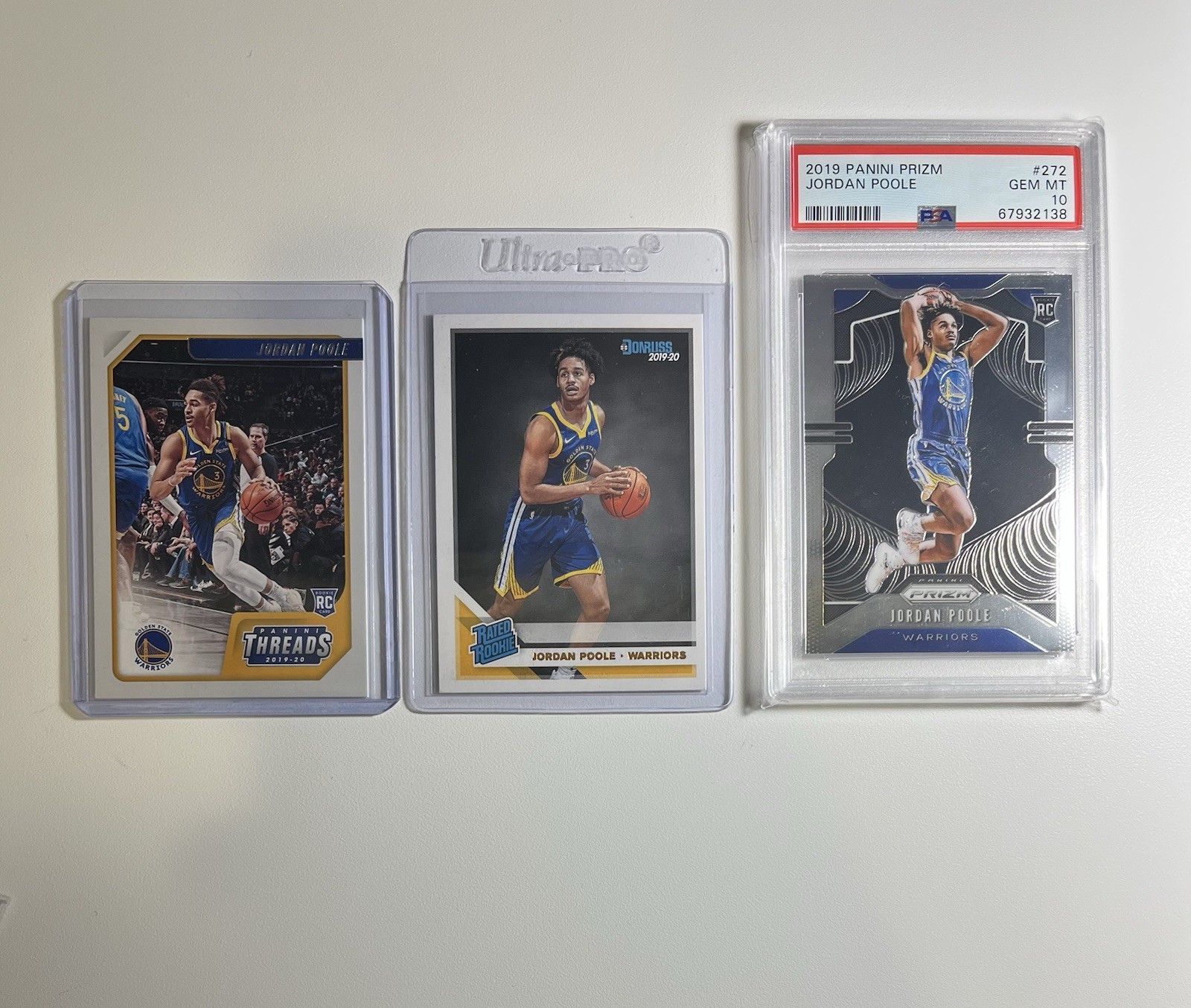 Lote Panini Jordan Poole RC 2019-20
