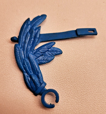 Vintage 1980s MOTU Stratos Blue Left Arm Wing Original Used Part. No Damage