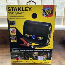 Stanley Simple Start P2g7s Lithium Battery Booster Jump Starter Charger Stanley Simple Start P2g7s Lithium Battery Booster Jump Starter Charger