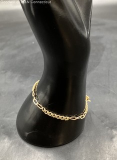 13K Gold Bracelet 3.60g