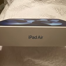  BOX ONLY For Apple iPad Air 5th Gen Tablet 64GB Wi-Fi Blue A2588 Model