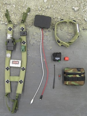 1/6 Scale Toy US Marine Gunnery Sergeant Crews - MILES Laser System w/Gear Set