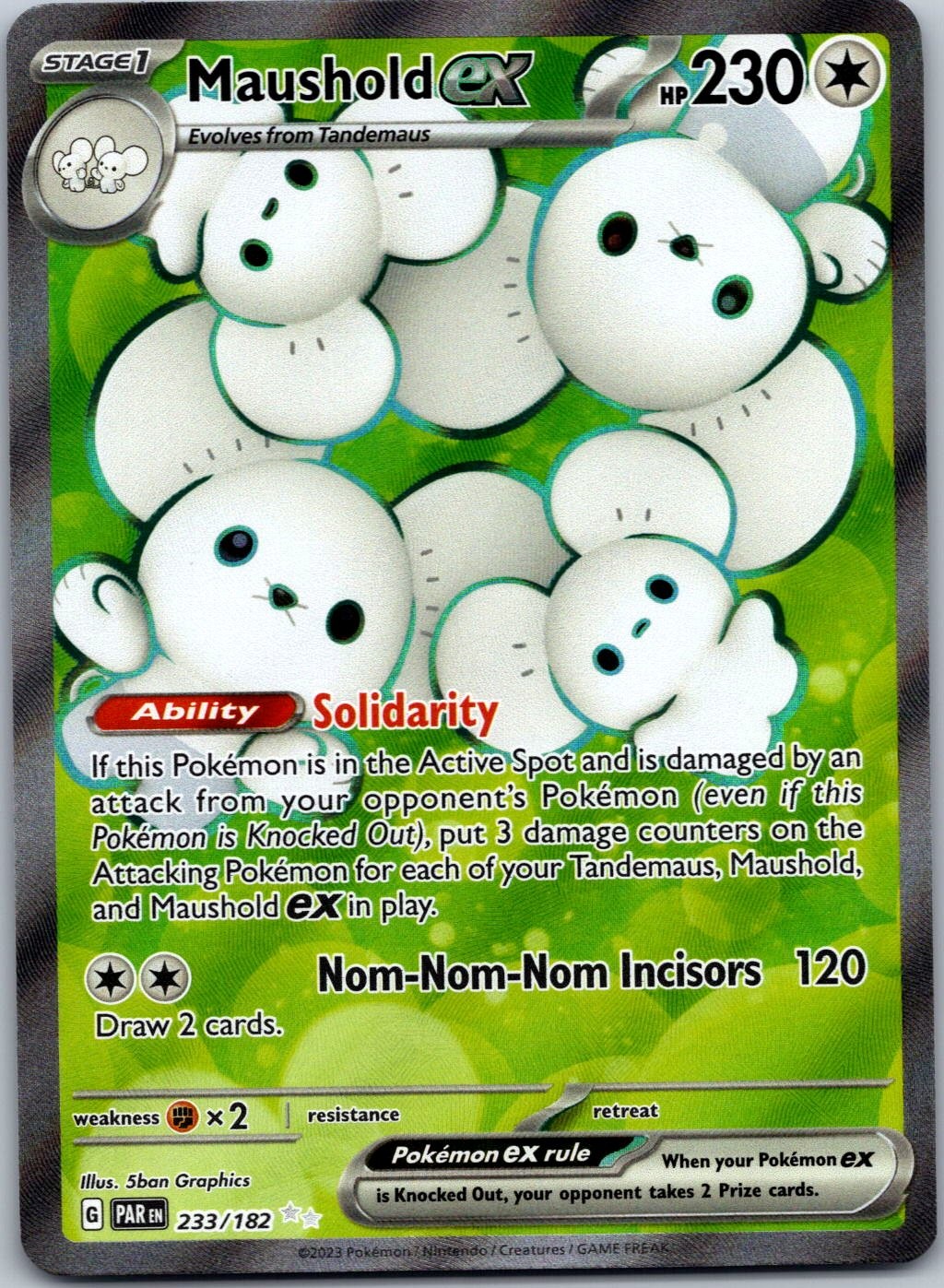 SV04: Paradox Rift #233/182 Maushold ex
