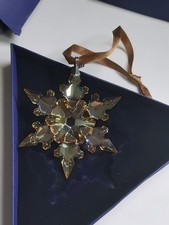 Swarovski 2020 Annual Snowflake Star Crystal Pendant
