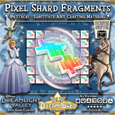 🌎 Disney Dreamlight Valley 💎 84 Stacks Of Pixel Shards 💎 +Extra Items 🌎