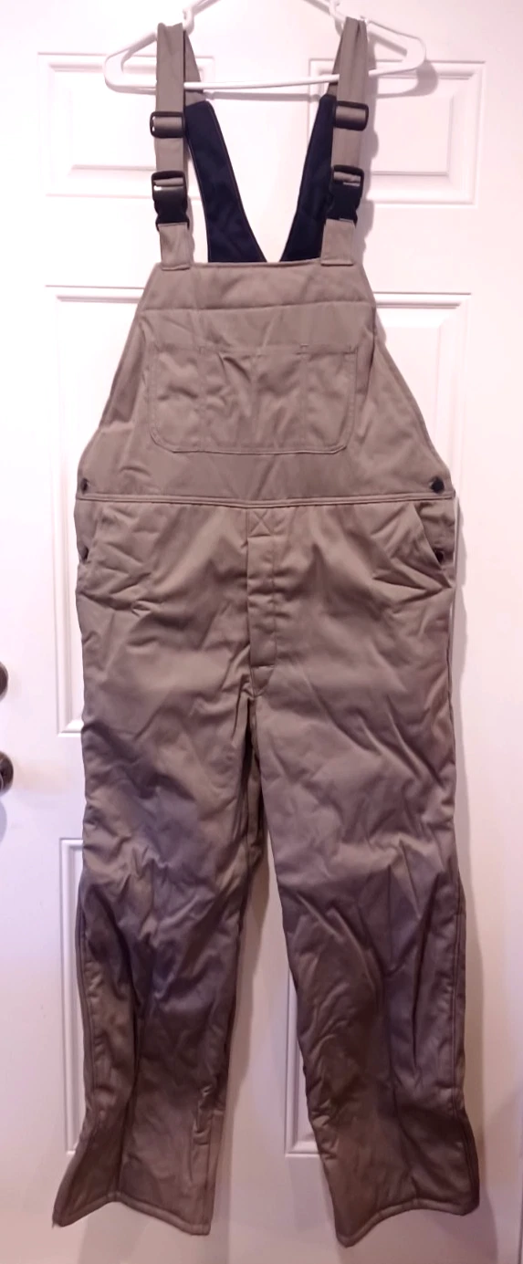 MCR Safety FR Bib Overall Summit Freeze BP3G Insulated Cat 3 Modaquilt LT 44x32 image 1