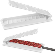 Plastic Kebab Maker Machine - Manual Kabob Mould Reusable Easy Kabob Maker Perfe