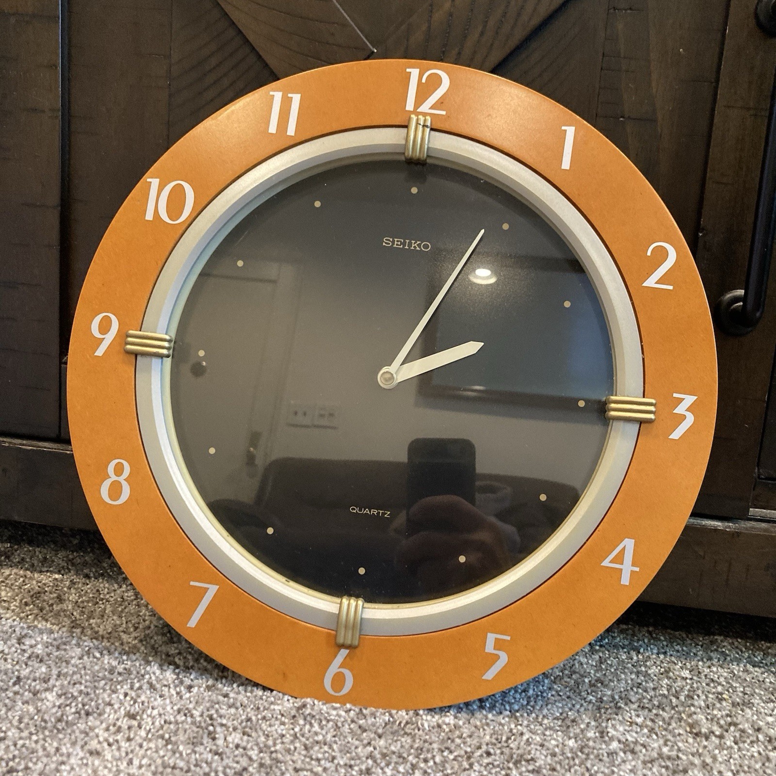 Seiko QXA696KLH Japanese Quartz Shelf Clock