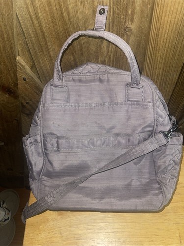 Lug Mini Puddle Jumper Diaper Bag Medium Gray Organizer Tote - Picture 10 of 11