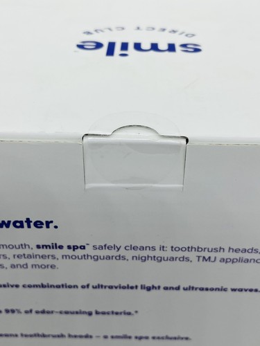 SmileDirectClub Smile Spa Ultrasonic + UV Cleaner Factory Sealed - Picture 8 of 12