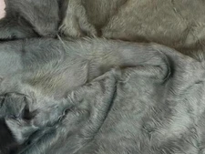 Cowhide Rug Natural Dark Gray 7 x 4 ft