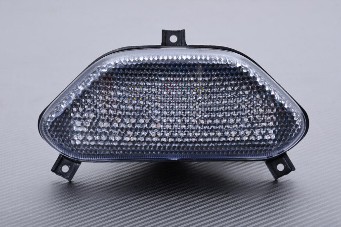 Feu stop LED transparent et puissant pour moto Suzuki GSF 600 S Bandit 95-99