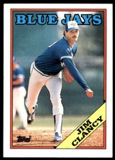 1988 Topps Baseball #54 Jim Clancy