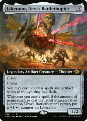 MTG The Borothers' War BRO Liberator, Urza's Battlethopter MINT