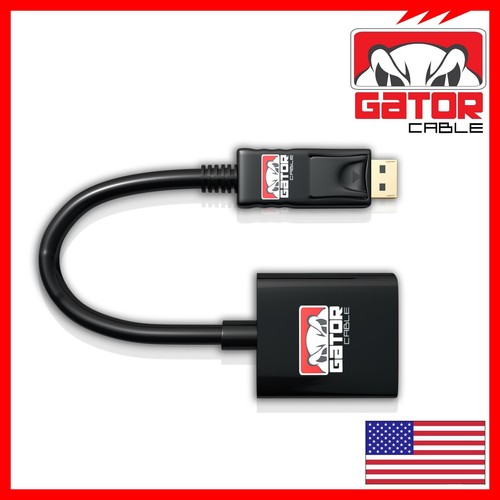 Cable convertidor adaptador DisplayPort a VGA video HDTV PC monitor escritorio UHD - Imagen 8 de 13