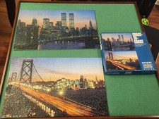 2 Vintage Springbok Puzzles in one. "Coast To Coast" over 700 Pieces. Complete 