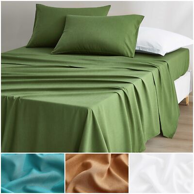 Chezmoi Collection Charisma Tencel Modal Blended Breathable Bed Sheet Set