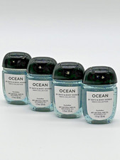 Bath  Body Works PocketBac Hand Gel Sanitizers OCEAN - Set of 4