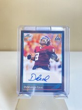 2021 Leaf Memories 1992 Base Platinum Spectrum /50 DeMarvin Leal #BG-DL1 Auto