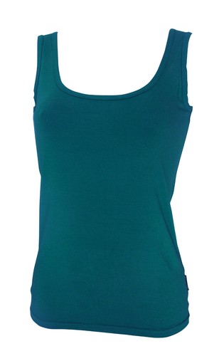 Women's Singlet Top 75% Bamboo by Bt Bamboo Textiles Yoga Gym Running Casual - Picture 8 of 15