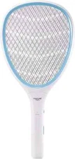 Faicuk Handheld Bug Zapper Racket Electric Fly Swatter Cream Blue, GREEN
