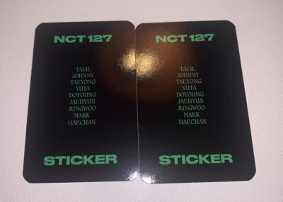 nct 127 sticker deluxe box ジェヒョン NCT127 JAEHYUN 3rd Album Sticker deluxe box Limited Official