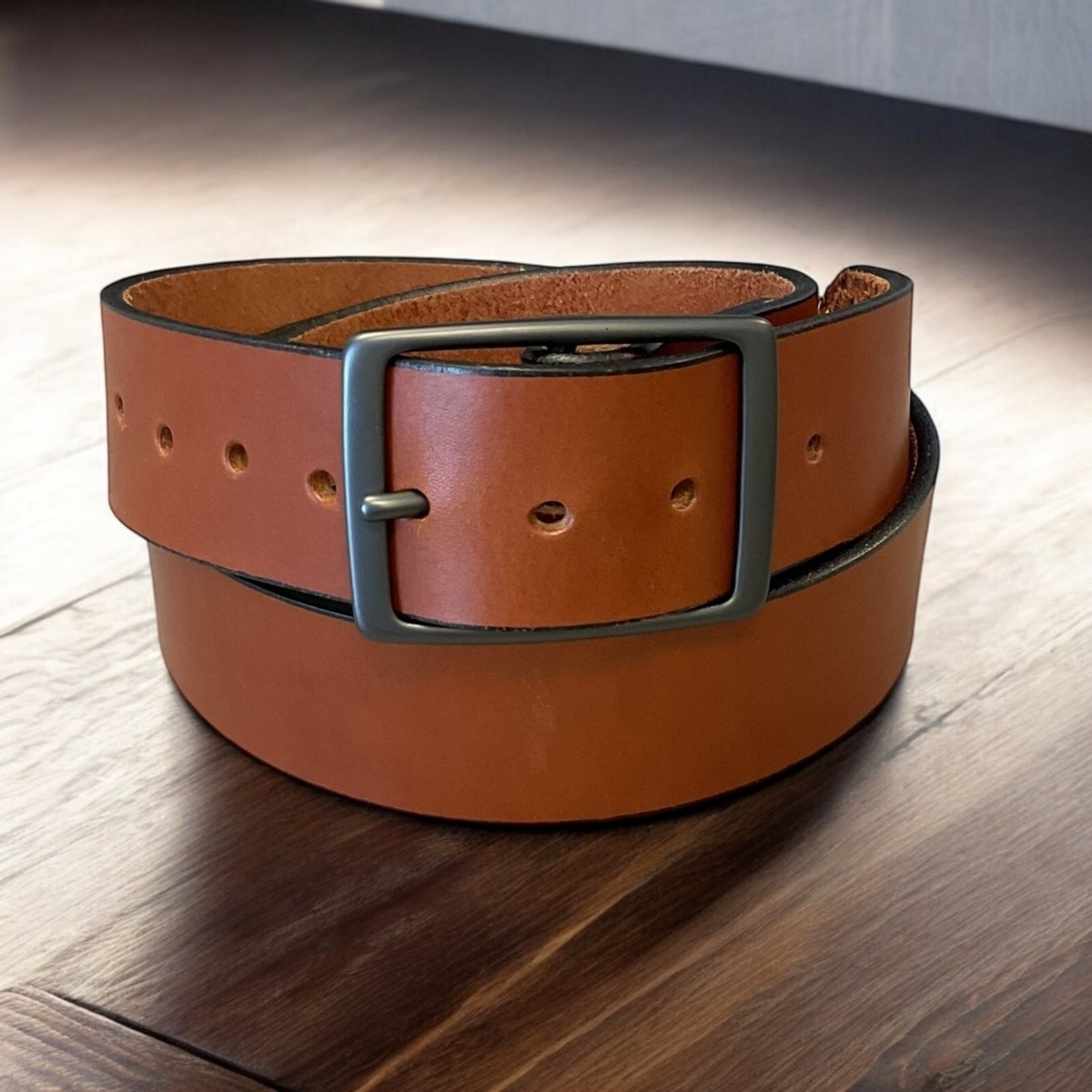 Leather BELT Multicolour 38” total Versatile Accent Hand Tooled Leather Belt main image 2
