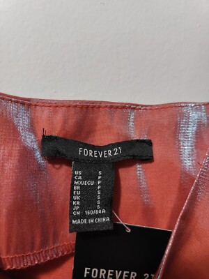 forever 21 red leather dress FOREVER 21 Womens Black Red Embroidered Flowers Faux Leather Dress Zipper  Size M