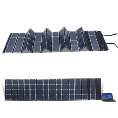 Foldable sunpower solar panel with portable solar panel 300W for Outdoor camping