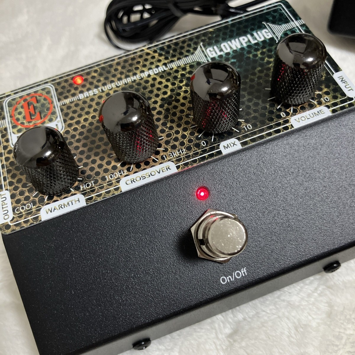 ベース EDEN GLOWPLUG TUBE WARMER Eden Glowplug Bass Tube Warmer Pedal - Bass Accessories