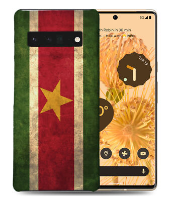 CASE COVER FOR GOOGLE PIXEL|SURINAME COUNTRY FLAG 142