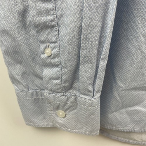 Just Jeans Long Sleeve Shirt Men Size XLarge Blue Casual Dress NWT - Picture 7 of 9