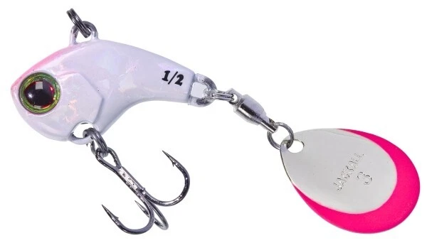 Illex Deracoup 1/2 oz Jig Spinner Jigging Tail Weitwurf Bleikopf Barsch Zander - Bild 3 von 4