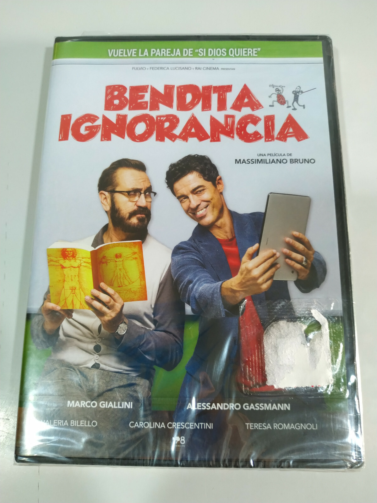 Blessed Ignorance Massimiliano Bruno - DVD Region 2 Spanish Italian - 3T