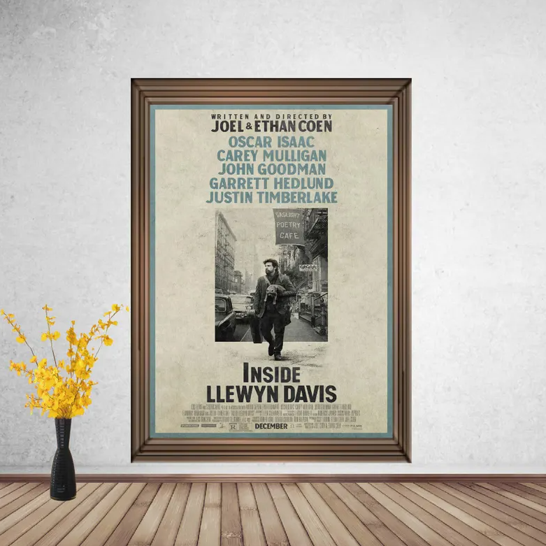 Inside Llewyn Davis (2013) Classic Movie Poster, Home Decor, Vintage Movie