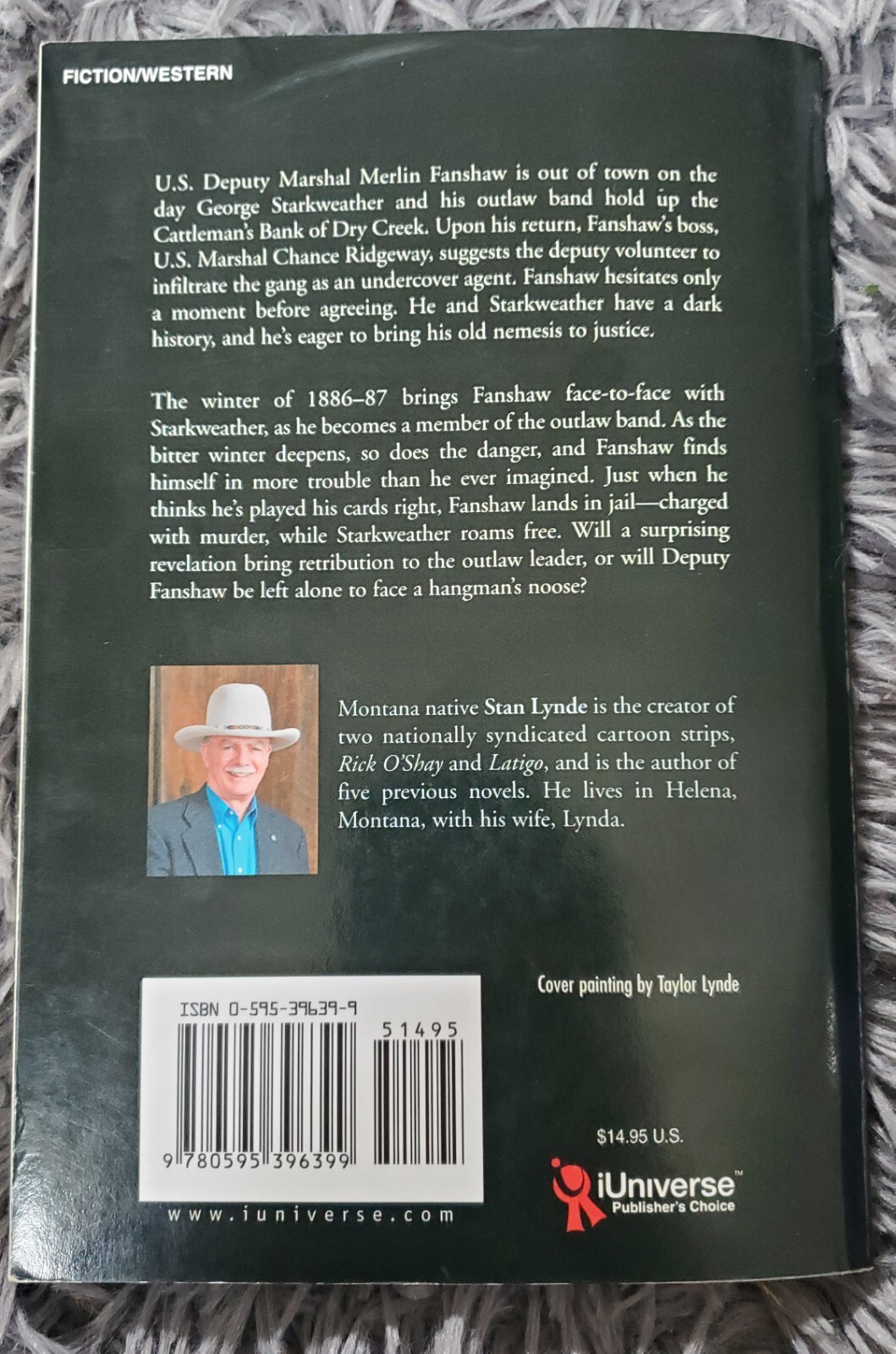 Summer Snow Stan Lynde 2006 Autographed Copy Western Fiction Book Author Signed