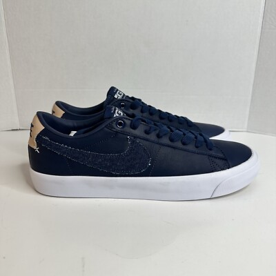 Nike SB Blazer Low Pro GT PRM  Midnight Navy  DM8890 400 Men s Size 9.5 New