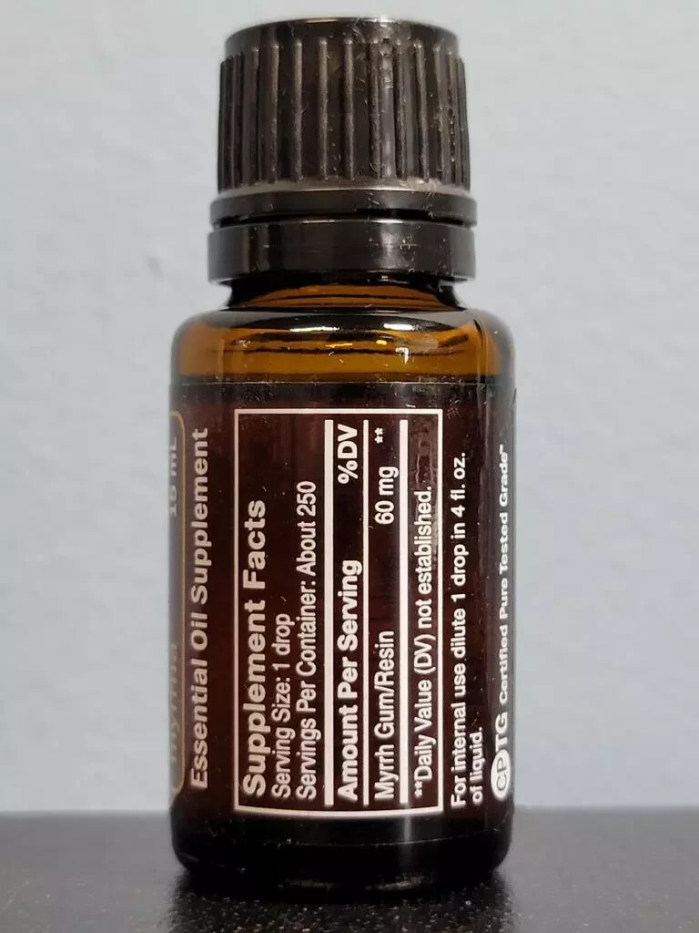 doTERRA MYRRH Commiphora Myrrha Essential Oil 15 mL - New! Exp 2028
