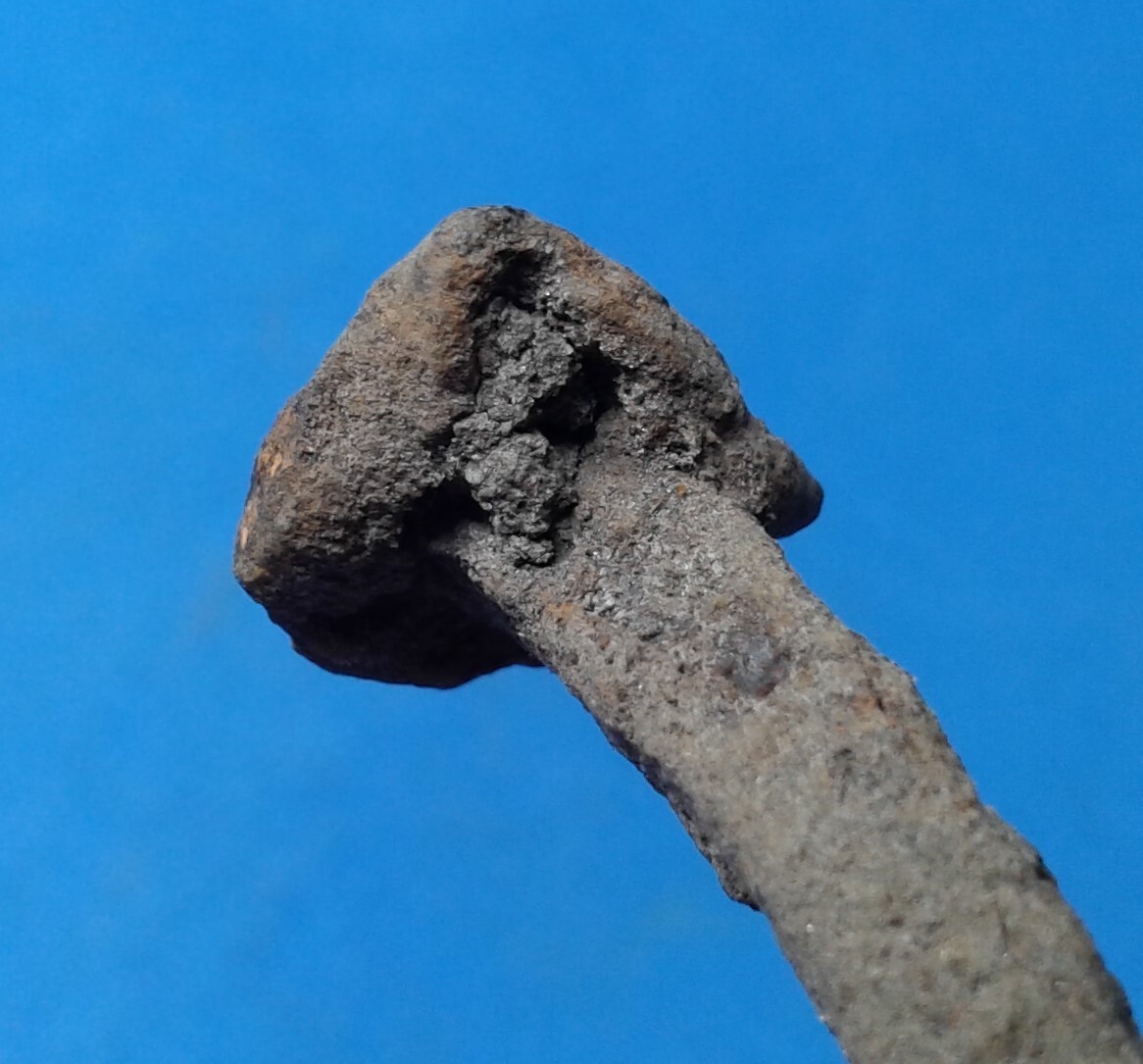 AUTHENTIC ANCIENT ROMAN IRON CRUCIFIXION NAIL 1st Century AD. eBay