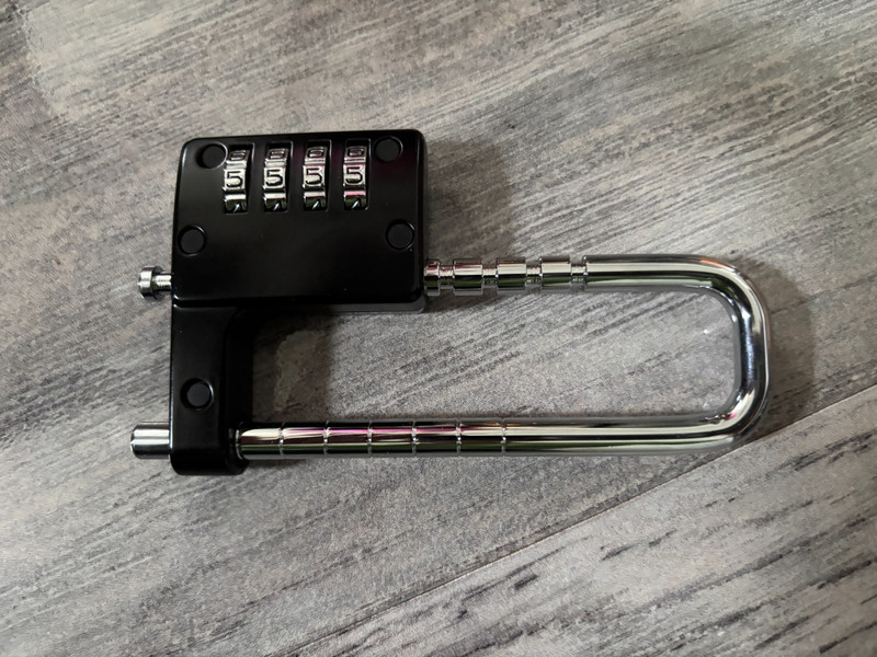 YogePote 4 Digit Combination Padlock, Cabinet Lock Gym Lock...