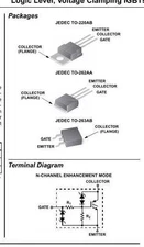 FAIRCHILD HGT1S14N36G3VLS TO-263 14A 360V N-Channel Logic TO220 TO263