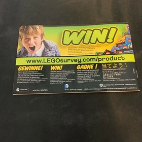 Lego DC Universe Super Heroes Superman Instruction Manual ONLY 1 and 2