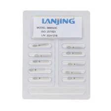 Multi-use Dental Diamond Burs Football Round End Taper Friction Grip FG 368 856